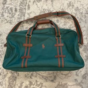 POLO Ralph Lauren - Classic Large Green Duffel Bag Travel Carry On